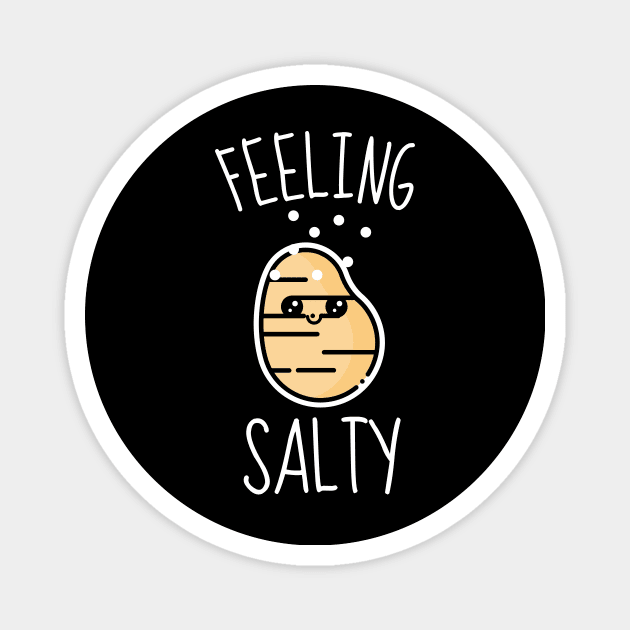 Feeling Salty Funny Potato Magnet by DesignArchitect